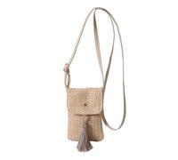 Piccola Borsa A Tracolla Multiuso Per Donne Elegante Vacanza In Spiaggia Paglie Paglia Paglie Purna Crossbody Borsa