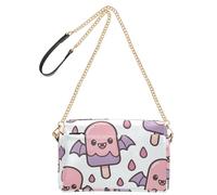 Piccola borsa a tracolla per le donne in pelle vegana borsa a tracolla impermeabile borsa crossover borsa a tracolla Halloween vampiro ghiaccioli