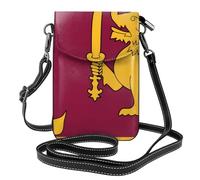 Piccola borsa a tracolla per telefono con bandiera dello Sri Lanka per le donne PU portafoglio in pelle con slot per carte di credito cinturino regolabile