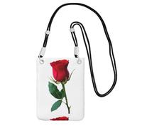 Piccola borsa a tracolla portare una borsa per telefono cellulare diagonalmente rosa rossa psd mini borsa a tracolla portafoglio portafoglio smart phone portafoglio