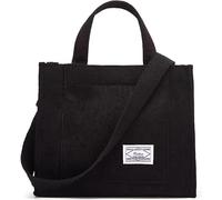 Piccola borsa da donna in velluto a coste, borsa universitaria alla moda 2023, elegante borsa messenger, altamente versatile, da portare a mano, lavoro, picnic, viaggi, spiaggia, borsa decorativa con