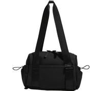 Piccola borsa da ginnastica per donne di capacità di sacca da palestra carina con cerniera e manetta piccola con coulisse per il fitness di yoga sport di viaggio di viaggio, stile 2.