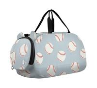 Piccola borsa da palestra con scomparto per scarpe, grande capacità, per il fine settimana e la notte, borsa da viaggio, nuoto, danza, balletto