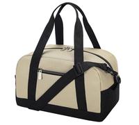 Piccola borsa da palestra da 30,5 cm, leggera per viaggi durante la notte, Cammello, 30,5 cm, borsone piccolo