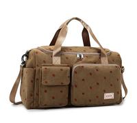 Piccola borsa da palestra da donna, borsone da viaggio con scomparto per scarpe, 4 in 1, borsa da viaggio per la notte con tasca separata asciutta e bagnata, borsa da palestra per yoga, danza, nuoto