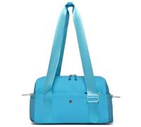 Piccola borsa da palestra da donna borsone tote bag borsa da weekend con scomparto bagnato impermeabile borsa da trasporto per viaggi sport, Azzurro chiaro, Small