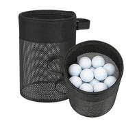 Piccola borsa da tennis - 2 pezzi tasca portaoggetti da golf, tasca con palline da golf portatile, per uomini, golfisti, principianti, giocatori, , professionisti, guida, tornei, leghe, lezioni