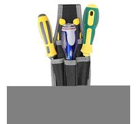 Piccola borsa degli attrezzi | tessuto Oxford con tasche multiple - cintura da lavoro borsa organizer - per uomini, elettricisti, falegnami, meccanici, tecnici, lavoro, edilizia, attività all'aperto