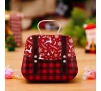 Piccola borsa in metallo per caramelle con design festivo per bambini per contenere caramelle e piccole s (E1)