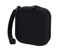 Piccola borsa in silicone quadrata portamonete piccola borsa portaoggetti per studenti e donne scuola ufficio viaggi e uso all'aperto borsa cosmetica da donna, Nero