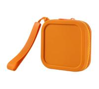 Piccola borsa in silicone quadrata portamonete piccola borsa portaoggetti per studenti e donne scuola ufficio viaggi e uso all'aperto portafoglio portamonete studente, F