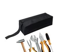 Piccola Borsa Per Attrezzi Organizzatore Con Chiusura A Cerniera | Tascone Per Attrezzi Per Cantiere, Riparazione Elettrica E Auto, Lavorazione Legno, Idraulica, Garage, L