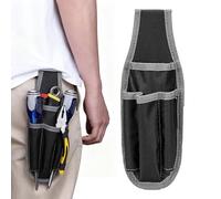 Piccola Borsa Per Attrezzi Portaoggetti Con Clip | Borsello Porta Attrezzi Da Cintura Per Uomo Donna Elettricista Falegname Meccanico Tecnico Edilizia Porta Cacciaviti E