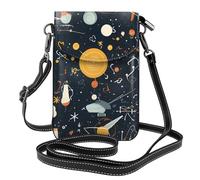Piccola borsa per cellulare 19,3 x 12,4 cm HYTTER stampa fisica stampe alla moda, pratica e multifunzionale per passeggiate, campeggio, shopping, viaggi
