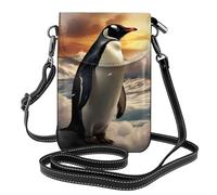 Piccola borsa per cellulare 19,3 x 12,4 cm, motivo pinguino YYHWHJDE mare, alla moda, pratica e multifunzionale per passeggiate, campeggio, shopping, viaggi