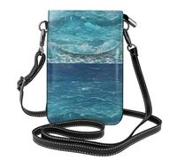 Piccola borsa per cellulare 19,3 x 12,4 cm YYHWHJDE The deep blue sea Pattern alla moda, pratica e multifunzionale per passeggiate, campeggio, shopping, viaggi