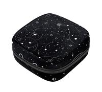 Piccola borsa per il trucco da viaggio,borse per cosmetici per donna,costellazione del modello dell'universo,borsa per il periodo