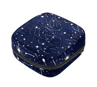 Piccola borsa per il trucco da viaggio,borse per cosmetici per donna,Costellazione Universo Galassia,borsa per il periodo