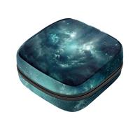 Piccola borsa per il trucco da viaggio,borse per cosmetici per donna,universo galassia stelle fantasia,borsa per il periodo