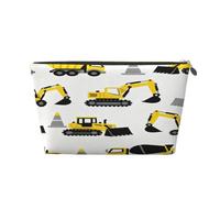 Piccola borsa per il trucco per borsa, impermeabile, da viaggio, trousse per cosmetici, borsa portatile in pelle, organizer per accessori da donna, organizer per cosmetici, animali della foresta