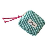 Piccola borsa per il trucco per la borsa mini borsa cosmetica sacchetti cosmetici borse da viaggio da donna portamonete da viaggio portamonete da viaggio, Verde, Bellezza di massa
