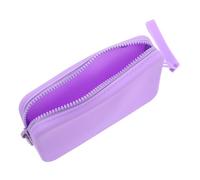 Piccola Borsa Portacosmetici in Silicone Zip, Rettangolare