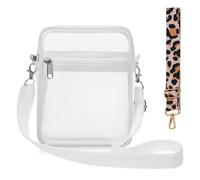 Piccola Borsa Tracolla Mini Trasparente Con Cinturino Elegante Chiara