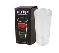 Piccola brocca per latte che sparisce il latte, piccola brocca per latte liquido, trasparente, illusioni espedienti oggetti di scena trucchi per bambini