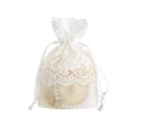 Piccola bustina di organza con cavo serraggio - busta in rete trasparente per regali, gioielli, festa, matrimonio, compleanno, Natale, borsa per il consumo del favore della festa, decorazione decorazi