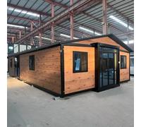 Piccola casa da 20FT per glamping ed eco-turismo | Cabina prefabbricata espandibile con bagno e cucina | Cabina mobile ecologica per campeggio di lusso