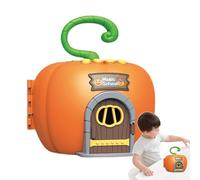 Piccola casa delle bambole, casa dei giocattoli per le ragazze | casa delle bambole portatili a forma di zucca e castello giocattolo - kit in miniatura, decorazione creativa per la stanza, piccola