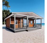 Piccola casa prefabbricata mobile - Cabina vivente portatile per vivere a tempo pieno, lavoro remoto o ritiro off-grid