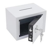 Piccola Cassaforte - Cassaforte Antifurto Piccole Dimensioni con Fessura per Monete - Organizzatore Di Archiviazione Antifurto Per Gioielli Documenti E Oggetti Di Valore Per Interni Viaggio E Casa