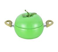 Piccola Casseruola | Casseruola Per Verdure E Frutta, Stencil con Coperchio - per Piatti A Induzione Elettrici Fornello Cottura Friggere Cucina Latte Zuppa