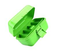 Piccola cassetta portattrezzi da,Organizzatore a doppio strato - Cassetta per Lure da con Maniglia | Per Adulti, All'aperto, Ami, Artificiali, Naturali, Barca, Kayak, Riva