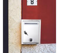 Piccola Cassetta Postale Delle Lettere Acciaio Inox Inossidabile