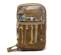 Piccola cintura portautensili portatile multiuso | Gadget Bag Outdoor Caccia Pesca Campeggio Escursioni Arrampicata Ciclismo Lavoro Garage Negozio Meccanico Tuttofare