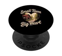 Piccola città, grande cuore, agricoltori tradizionali, stagi PopSockets PopGrip Adesivo