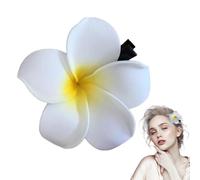 Piccola Clip Capelli Frangipani tropicale di decorativo alla