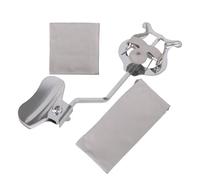 Piccola clip da viaggio per tromba (1 sacchetto di velluto + 1 panno per la pulizia)