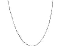Piccola collana quadrata estiva, accessorio semplice e versatile, catena clavicola alla moda di nicchia