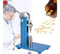 Piccola comprimitrice con Pressione di 400 kg e Matrice da 3/6/8/10/12 mm, comprimitrice Manuale a Leva, Macchina per stampaggio di compresse in Polvere a punzone Singolo in Acciaio of(Size:3mm)