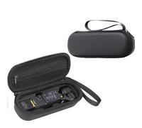 Piccola custodia da trasporto per DJI Osmo Pocket 4, custodia portatile compatta in PU, custodia rigida da viaggio, custodia protettiva per accessori per fotocamera Osmo Pocket 4, Nero , Custodia