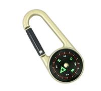 , piccola, da esterni, con clip, a moschettone, tascabile con chiara per esplorazione, pratica sul campo, alpinismo, escursionismo, campeggio