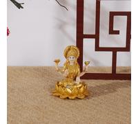 Piccola dea indù oro indiano Buddha ornamento indiano prosperità Buddha per