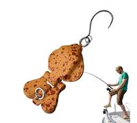 Piccola esca da pesca | esca artificiale | esca compatta d'acqua dolce con design in due pezzi come efficace riccio