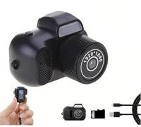 Piccola fotocamera nostalgica, 2025 nuova piccola telecamera nostalgia, piccola fotocamera nostalgia, portachiavi con piccola fotocamera, mini fotocamera portatile HD 1080p, per viaggi, riunioni di