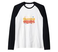 Piccola Impresa Mamma Amministratore Delegato Imprenditore Mamma Moglie Maglia con Maniche Raglan