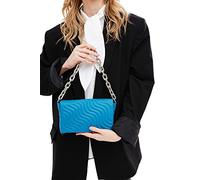 Piccola Lala De-pl-000219, Borsa a Tracolla Donna, Turchese, 15x25 Cm