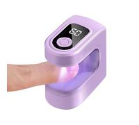Piccola lampada UV per unghie Luce LED portatile per unghie con 2 modalità | Piccola Lampada Asciugatrice Per Manicure Pedicure Salone Casa Ragazze Donne Pratica Viaggio